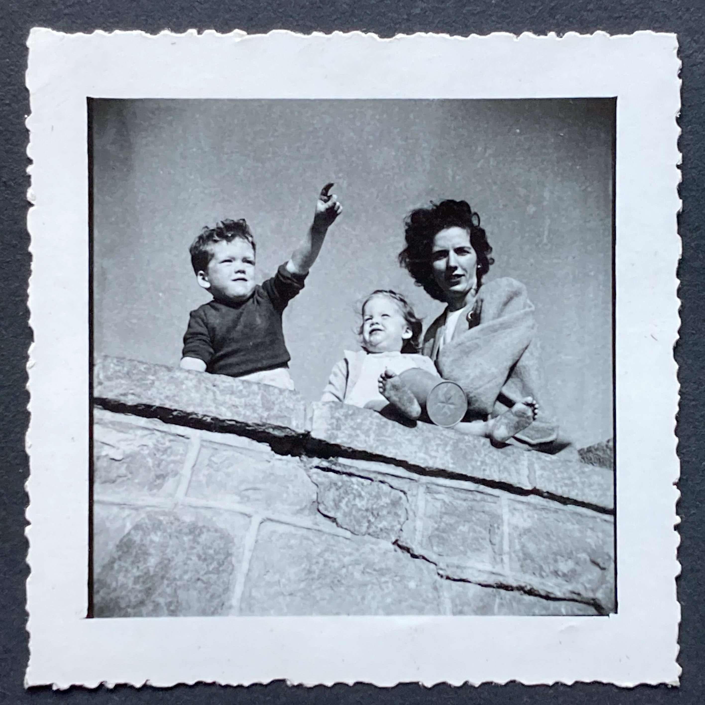 Mom, Bobby, and Susan in Peru.